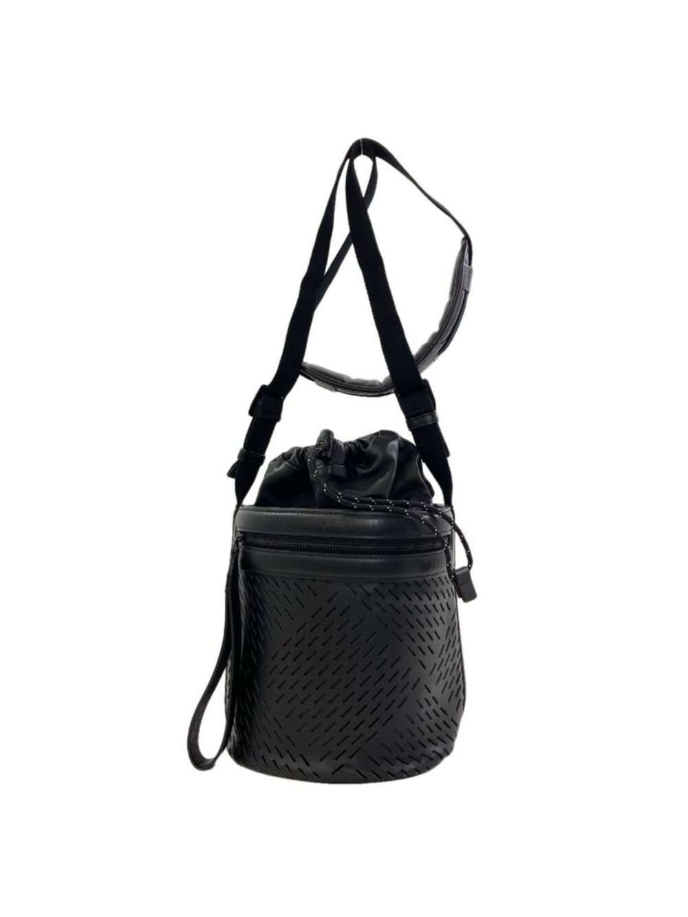 Bottega Veneta Perforated Shoulder Bag Calfskin